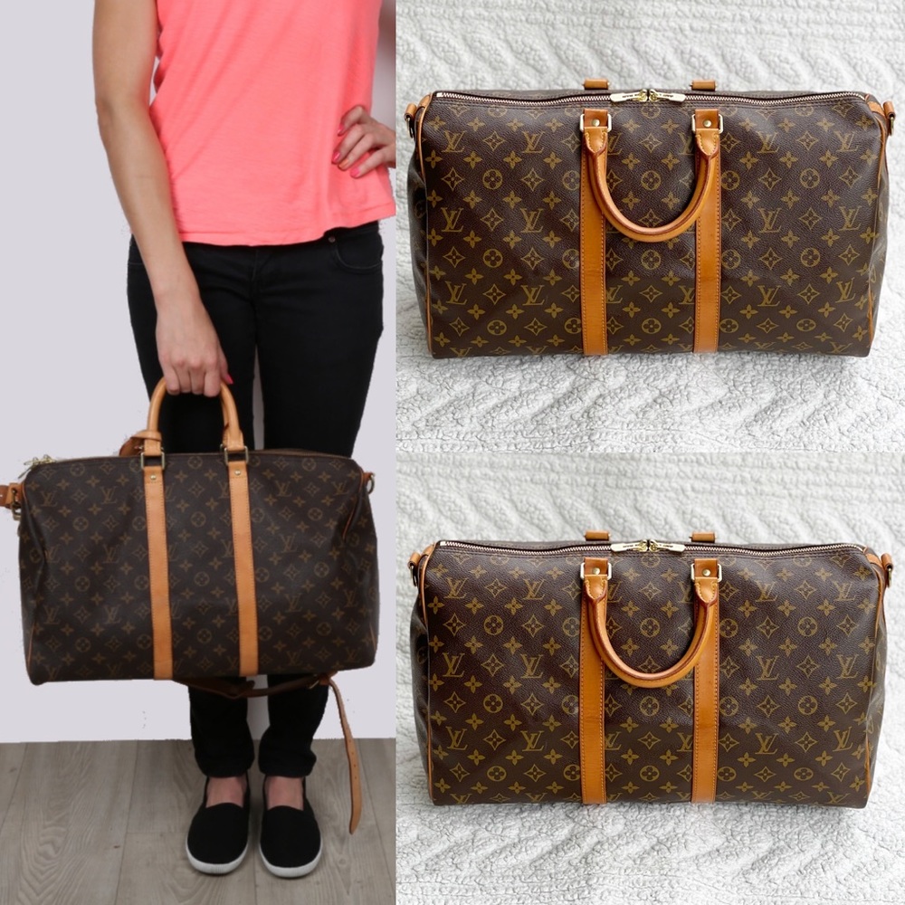 ♥️✨GORGEOUS✨♥️ Louis Vuitton Keepall Bandouliere45